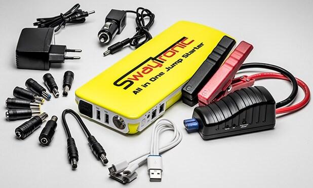Actual product image Swaytronic All in One Jump Starter 2.0 (600 A, 18000 mAh)
