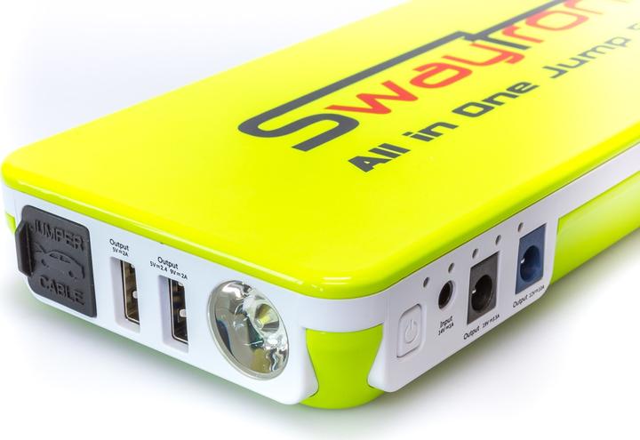 Actual product image Swaytronic All in One Jump Starter 2.0 (600 A, 18000 mAh)