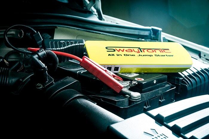 Actual product image Swaytronic All in One Jump Starter 2.0 (600 A, 18000 mAh)