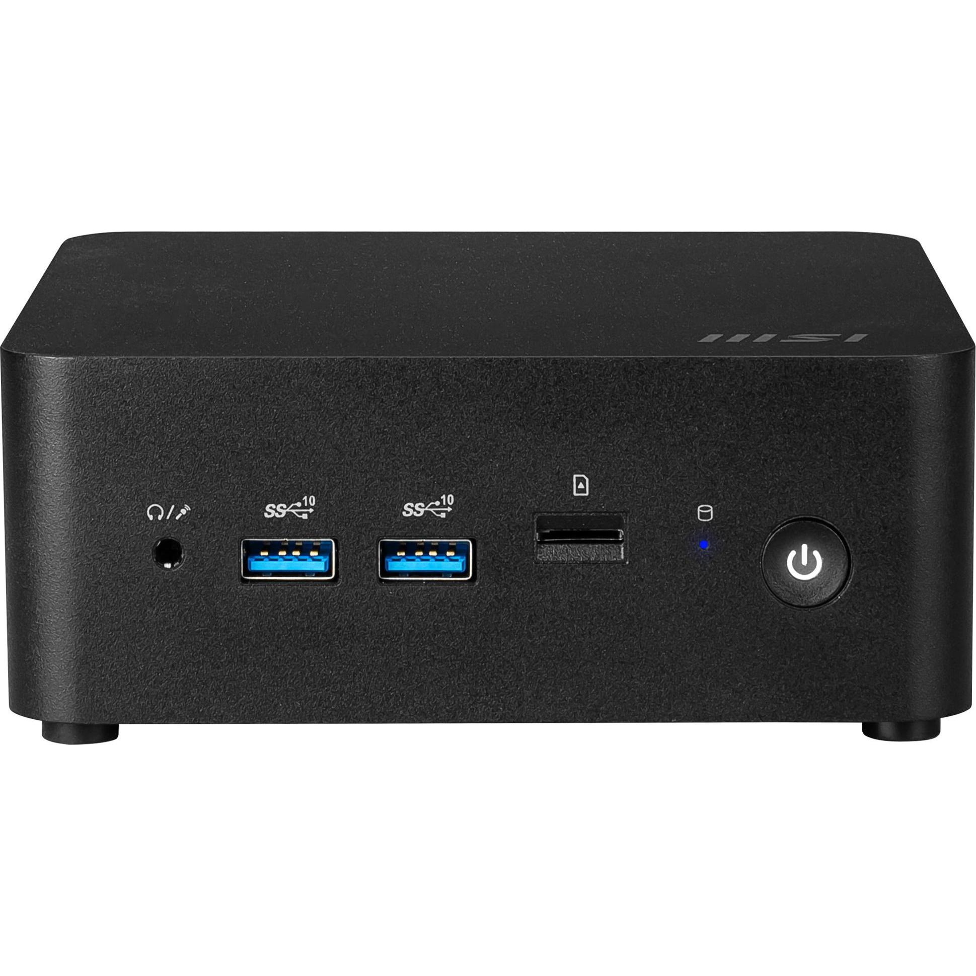 MSI MSIMini Pc CUBI Nuc Intel Core 3 (Intel Core 3 100U) (CUBI NUC 1M-031XIT)