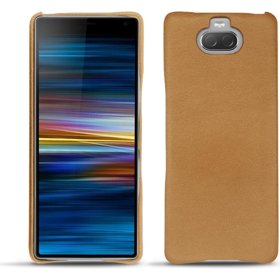 Thumbnail - Noreve Lederschutzhülle (Sony Xperia 10 Plus), Smartphone Hülle, Braun