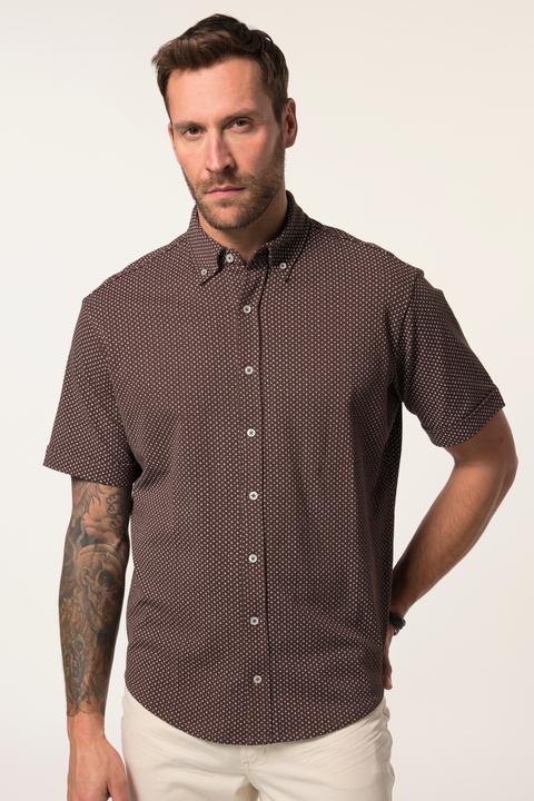 Produktbild JP1880 Piqué-Hemd, Halbarm, Buttondown-Kragen, Modern Fit (XXL)