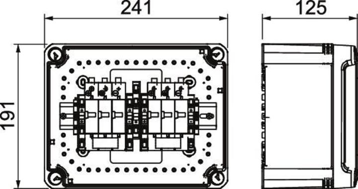 Actual product image OBO Bettermann OBO generator connection box