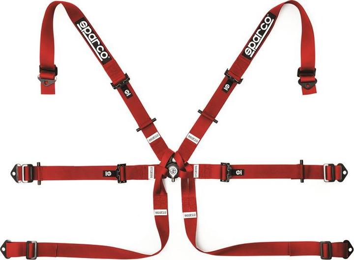 Sparco Racing belt 6-point (FIA)