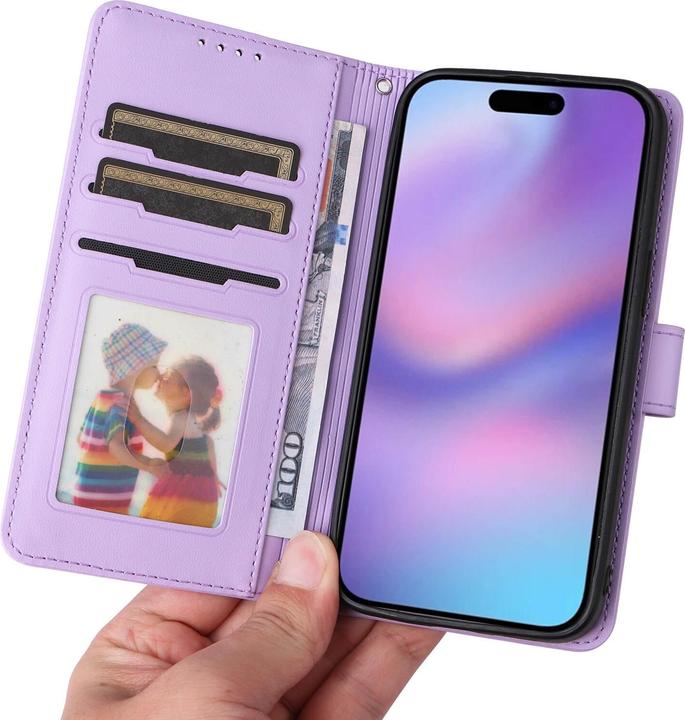 Produktbild Cover-Discount Teilbare Brieftasche 2-in-1 Handyhülle (Apple iPhone 17)