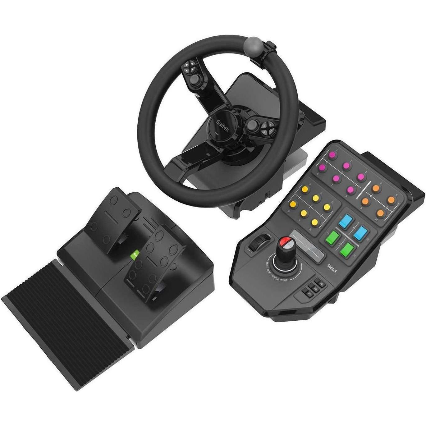 Logitech G Saitek Farm Sim (PC), Gaming Controller, Schwarz