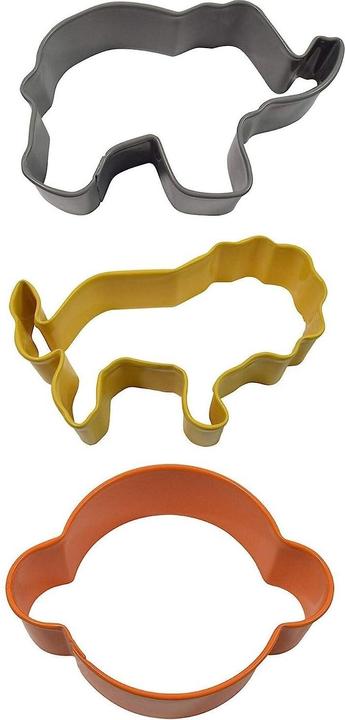 Creative Party Keksausstecher Jungle Safari 3erPack