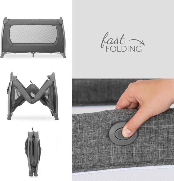 Produktbild Hauck Play N Relax Center Melange Charcoal