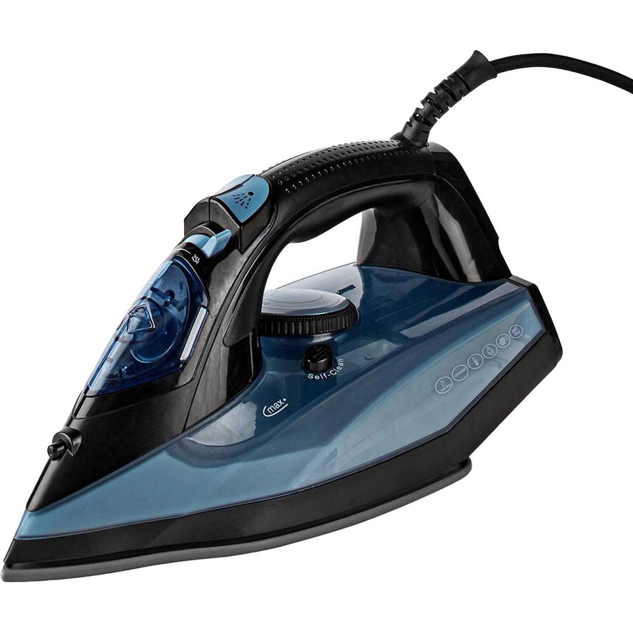 Nedis Bügeleisen 2600 W Dampf Schuss Keramisch 0.32 l, Bügeleisen, Blau
