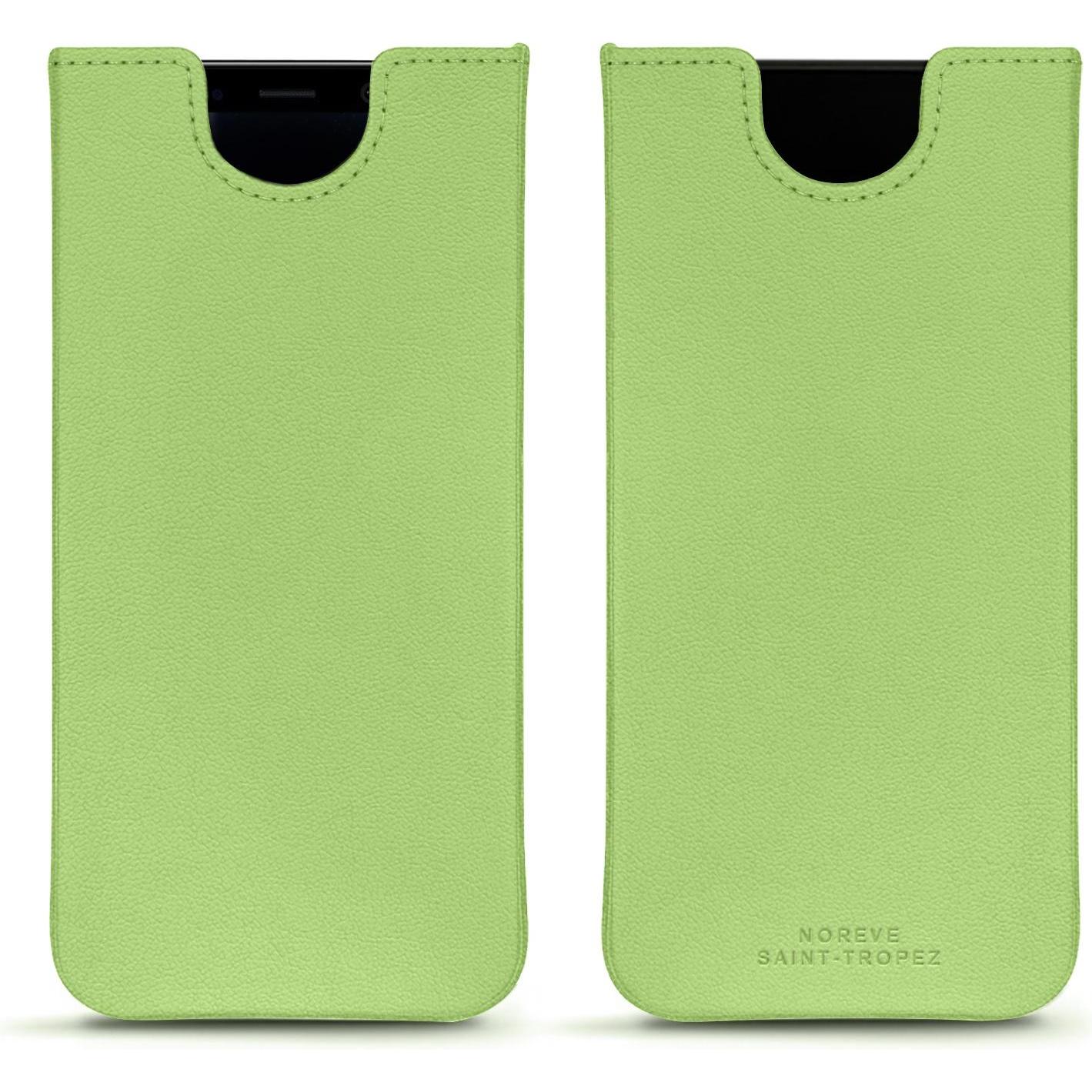 Noreve Lederschutzhülle (Samsung Galaxy S8), Smartphone Hülle, Grün