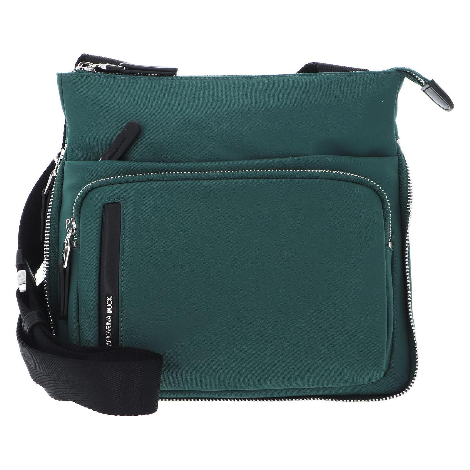Mandarina Duck, Damen, Handtasche, Crossover Hunter, Grün, Schwarz