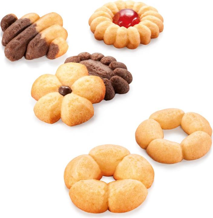 Actual product image Tescoma Delicia metal pastry press/proofing syringe