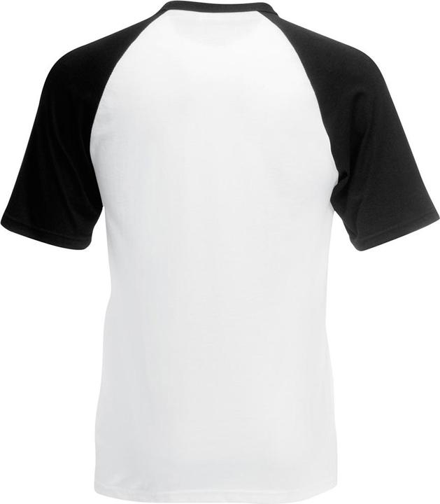 Produktbild Fruit of the Loom Baseball TShirt kurzärmlig (M)