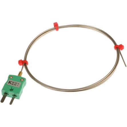 Thumbnail - Rs Pro K insulated thermocouplw/plug,1.5x1000mm, Automatisierung