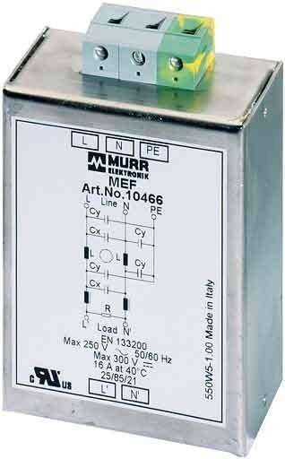 Produktbild Murr Elektronik Netzentstörfilter