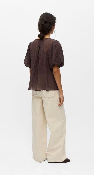 Actual product image Object V-Ausschnitt Puffärmel Bluse (34)