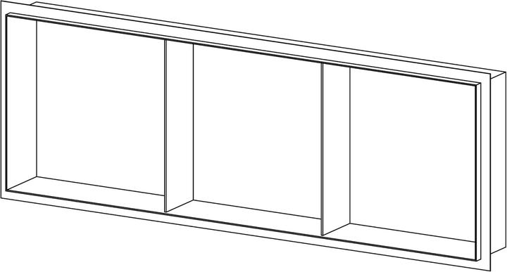 Bernstein Randlose Wandnische mit Ablagefach