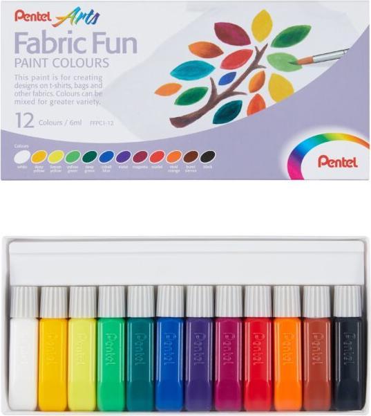 Produktbild Pentel Fabric Fun (Multicolor, 72 ml)