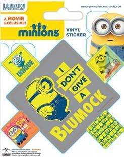 Produktbild Pyramid Minions Vinyl Sticker: Blumock