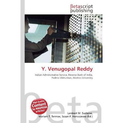 Y. Venugopal Reddy, Fachbücher von Miriam T. Timpledon, Lambert M. Surhone, Susan F. Marseken