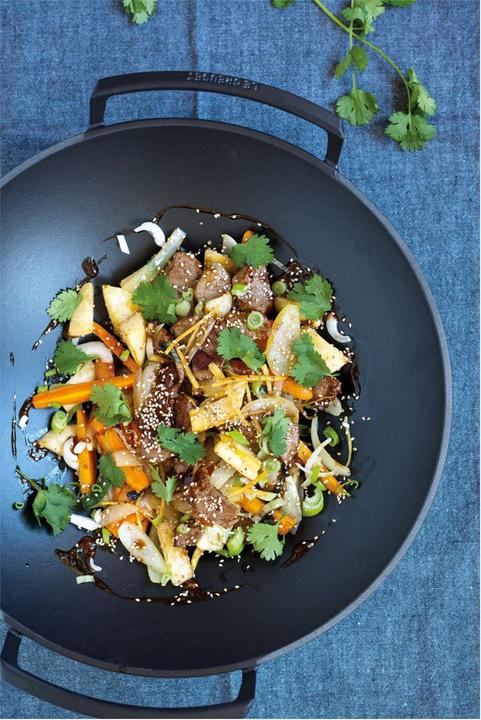 Actual product image Le Creuset Wok (36 cm, Wok, Cast iron)