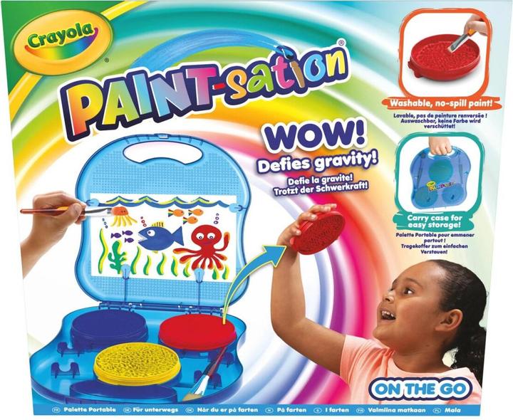 Actual product image Crayola Paint Sation Paint Case On the Go