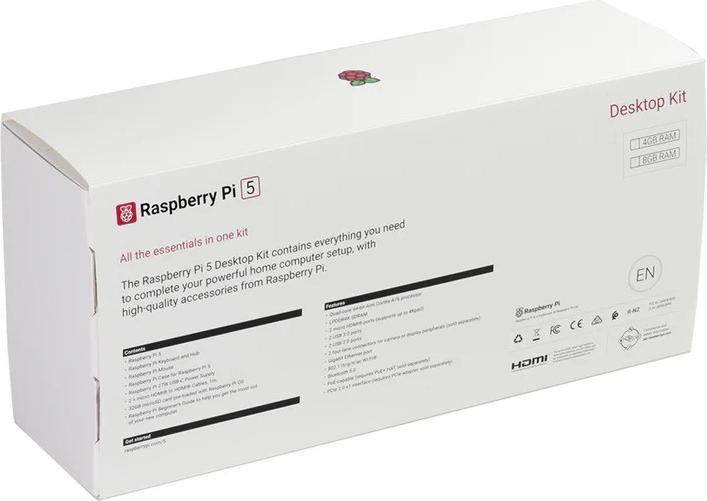 Image du produit Raspberry Pi Official 5 Desktop Kit - 8GB (IT)