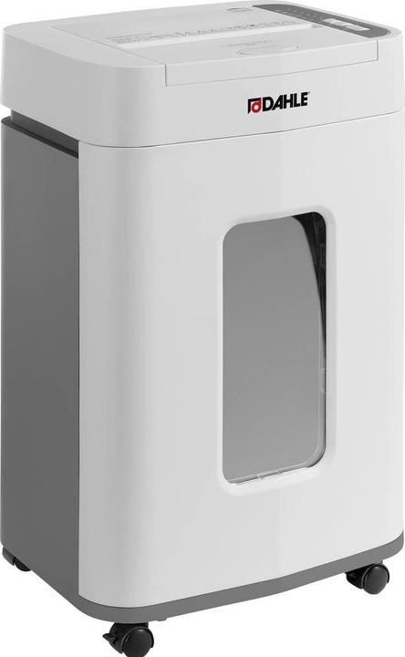 Produktbild Dahle ShredMATIC 150 Aktenvernichter mit Partikelschnitt P-4, 4 x 12 mm, bis 150 Blatt, lichtgrau (Partikelschnitt)