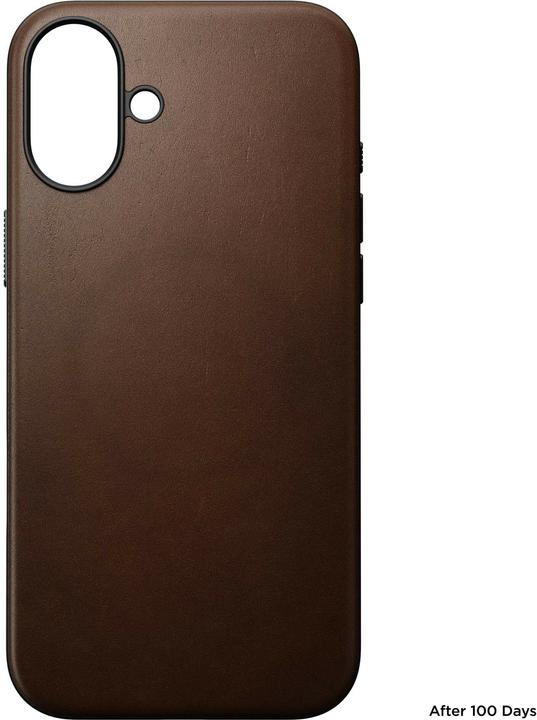 Immagine prodotto Nomad Custodia moderna in pelle - Marrone - iPhone 16 Plus (Apple iPhone 16 Plus)
