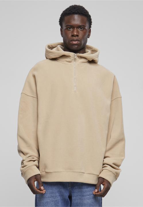 Produktbild Urban Classics Oversized Polar Fleece Half Zip Hoody - 126811 (S)