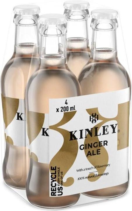 Actual product image Kinley Ginger Ale (4 x 20 cl)