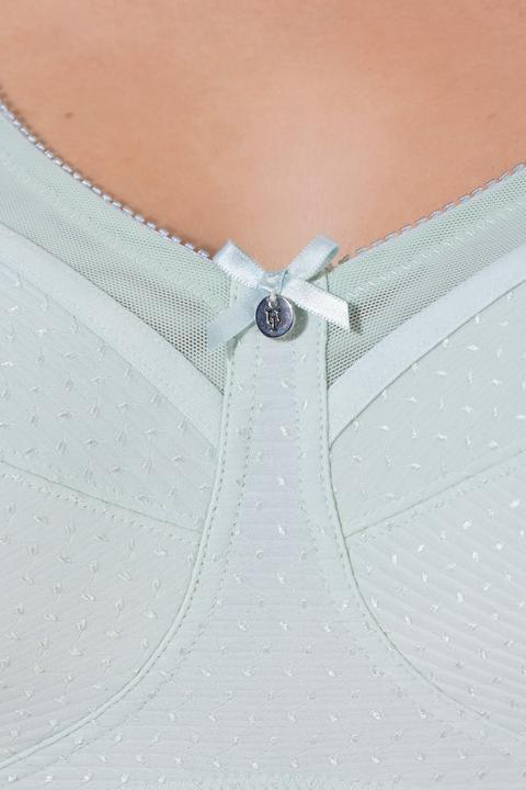 Actual product image Ulla Popken Jacquard Dot Wirefree Kelly Fit Support Bra (Single pack, 90 E)