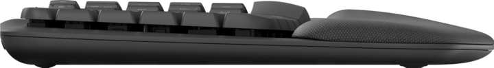 Actual product image Logitech Wave Keysergonomic Kb Graphite (Eng. Int., Wireless)