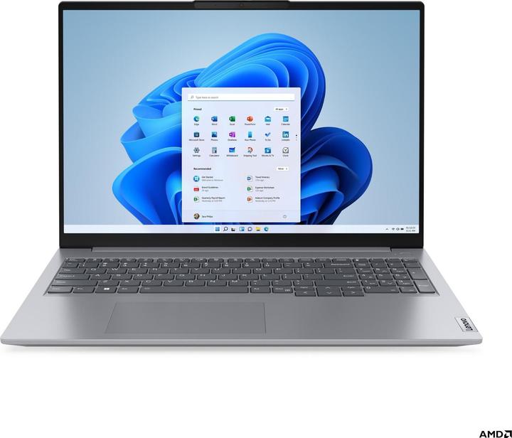 Produktbild Lenovo ThinkBook 16 Gen 6 (16", AMD Ryzen 5 7530U, 16 GB, 512 GB, DE)