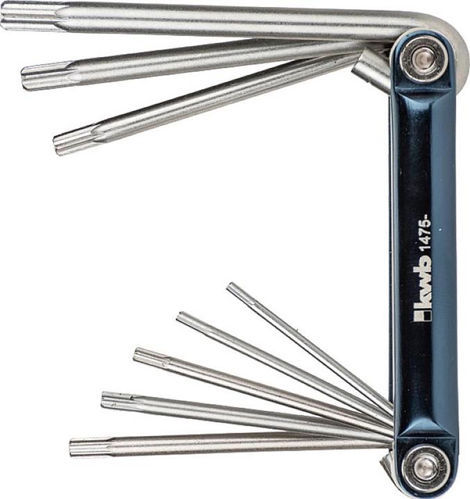 Actual product image kwb Hexagon spanner set 8 pieces (Pin-torx)