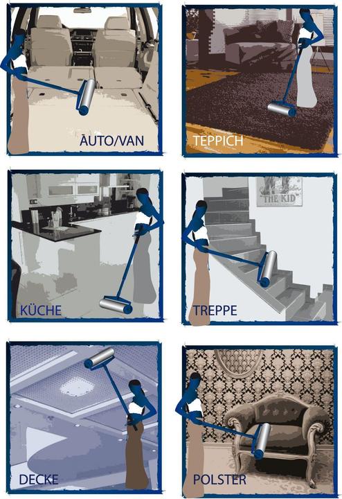 Immagine prodotto Swisspet Carrello per mobili da pavimento con maniglia estraibile (Gatto, Cane)