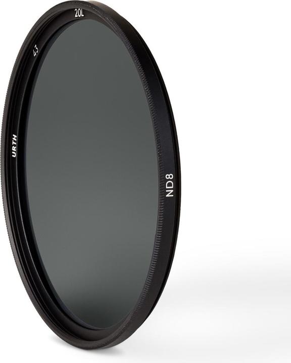 Produktbild Urth 43mm ND8 (3 Stop) Objektivfilter (Plus+) (43 mm, ND- / Graufilter, 43 mm)