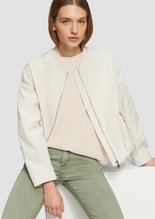 Produktbild s.Oliver Strickpullover Kurzarmpullover im Relaxed Fit (38)