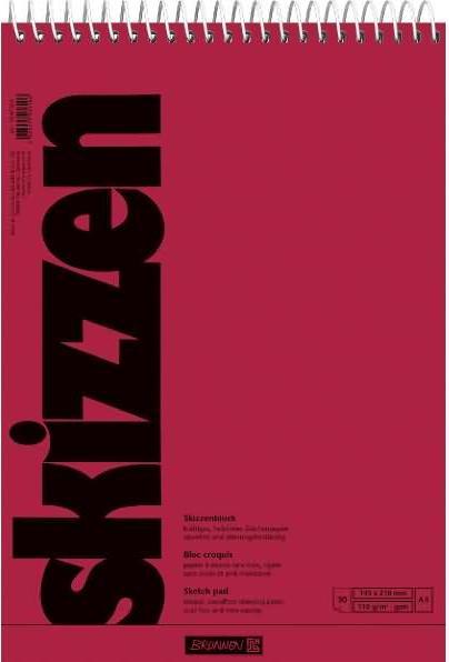 Produktbild Brunnen Skizzenblock (A5, Harter Einband)