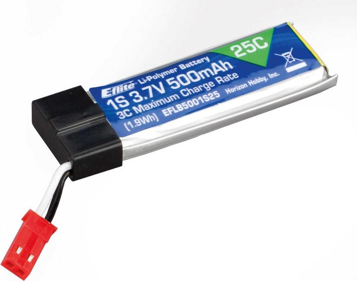 Produktbild E-Flite Ersatzteil Akku passend für Blade 120 S (3.70 V, 500 mAh)