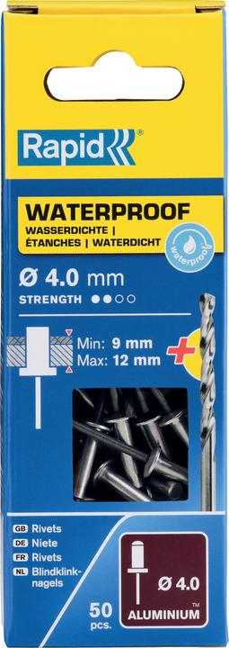 Produktbild Rapid Wasserdicht Blindniete Ø 4,0 x 16 mm