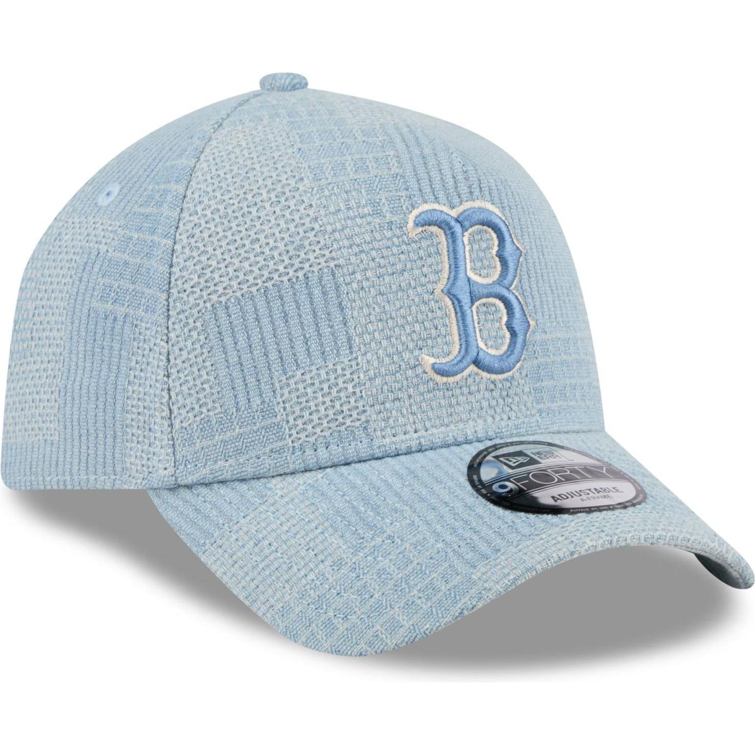 New Era, Herren, Cap, A-Frame Trucker Cap PATCHWORK Boston Red Sox sky, Blau, (One Size)