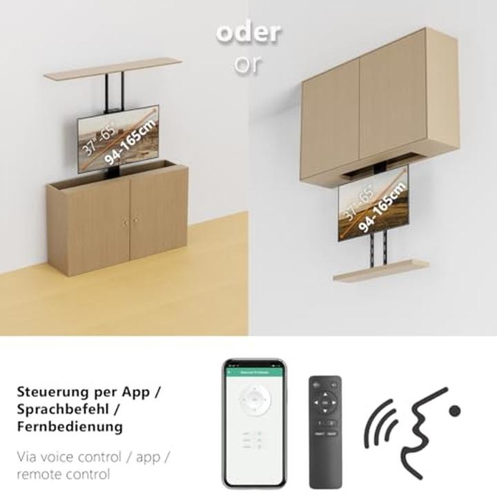 Actual product image myWall TV-Lift HP 66-2 max. 60 kg (65", 60 kg)