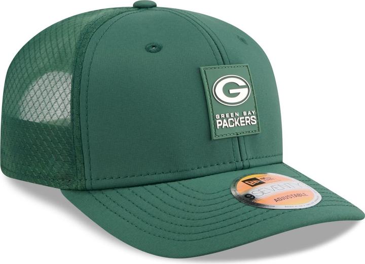 Actual product image New Era 9Seventy Trucker Cap - Sideline Green Bay Packers