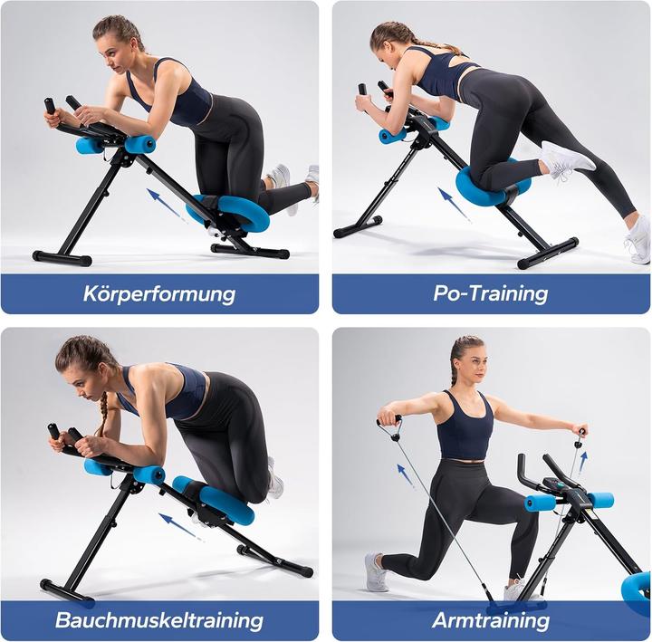 Produktbild Merach Bauchmuskeltrainer mit LCD-Monitor für Zuhause