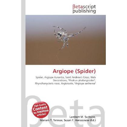 Argiope (Spider), Fachbücher