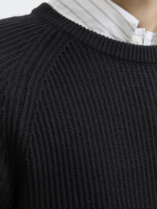 Image du produit Jack & Jones Einfarbig Strickpullover Strickpullover (L)