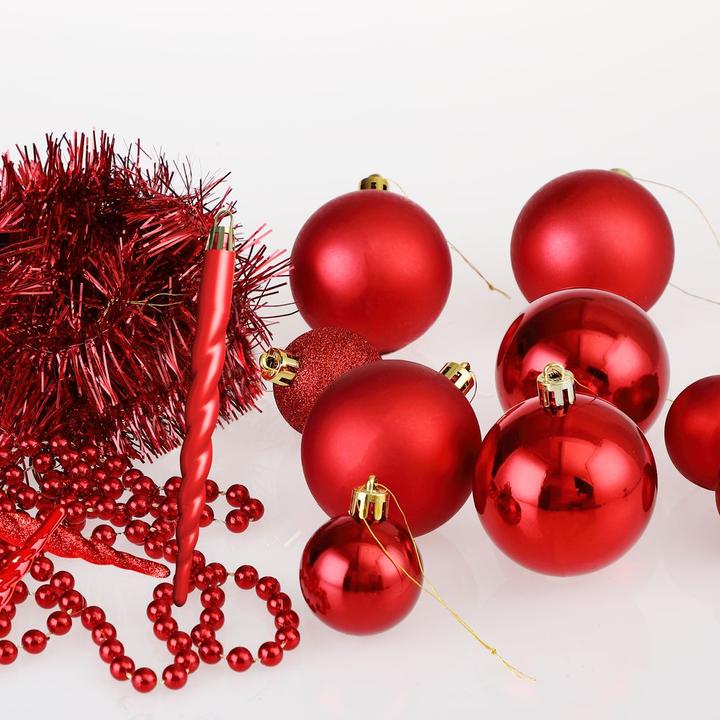 Image du produit Deuba Décorations pour l'arbre de Noël 77 pcs (77 -pièce)