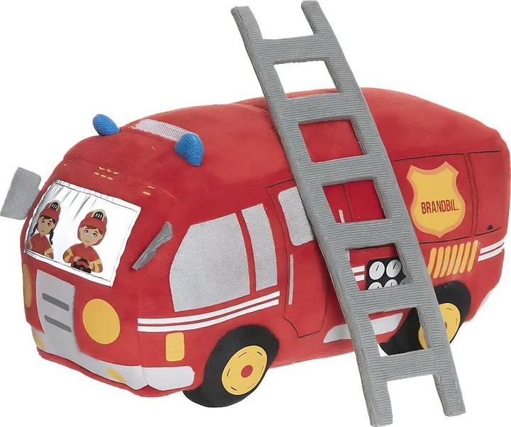 Teddykompaniet Camion de pompiers en peluche (20 cm)