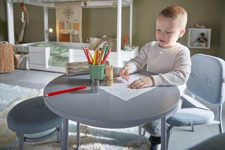 Actual product image Lifetime Kidsrooms Chill stool with padded seat Midnight shade (High chair)